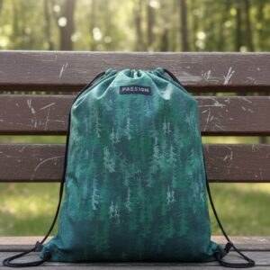 Pine trees Drawstring Bagpack